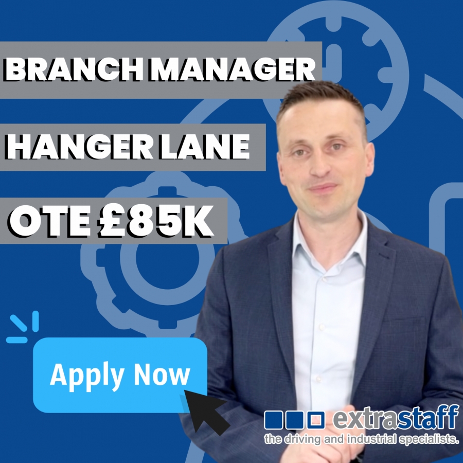 Branch Manager WANTED! Opportunity not to be missed